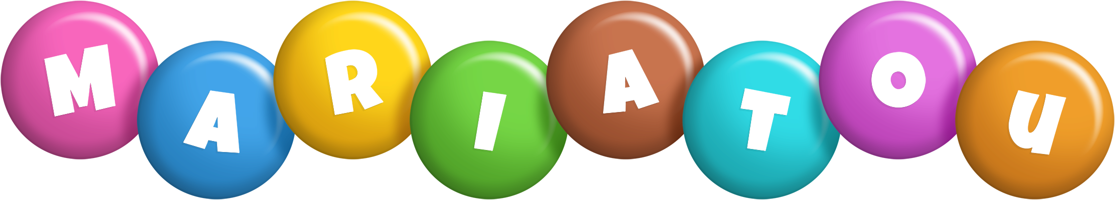 Mariatou candy logo