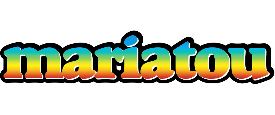 Mariatou color logo