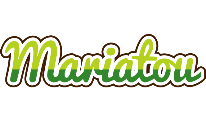 Mariatou golfing logo
