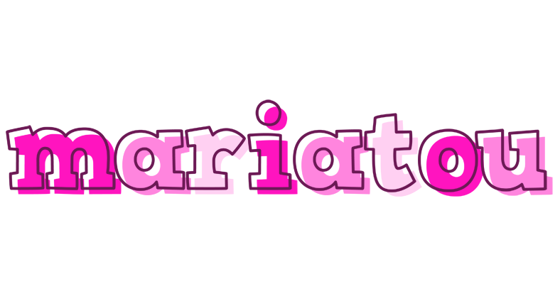 Mariatou hello logo