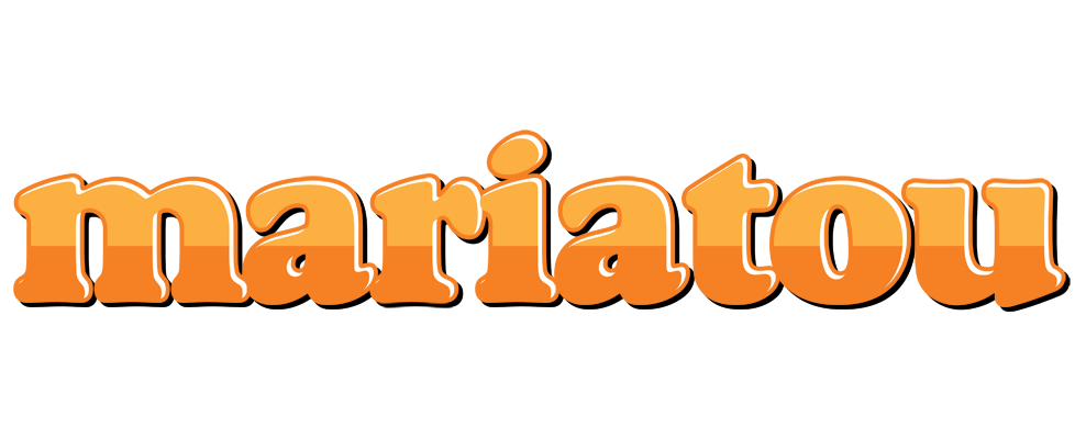 Mariatou orange logo