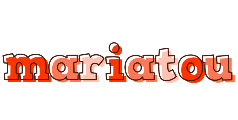 Mariatou paint logo