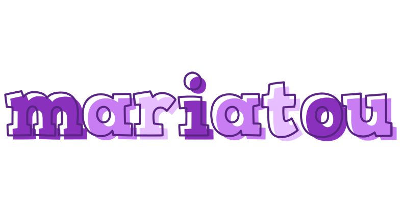 Mariatou sensual logo