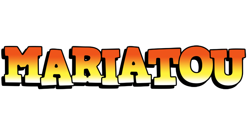 Mariatou sunset logo