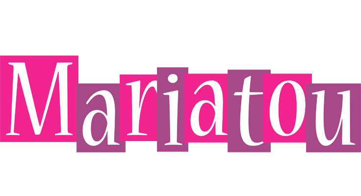 Mariatou whine logo