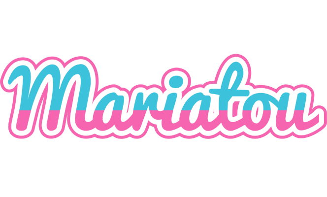 Mariatou woman logo
