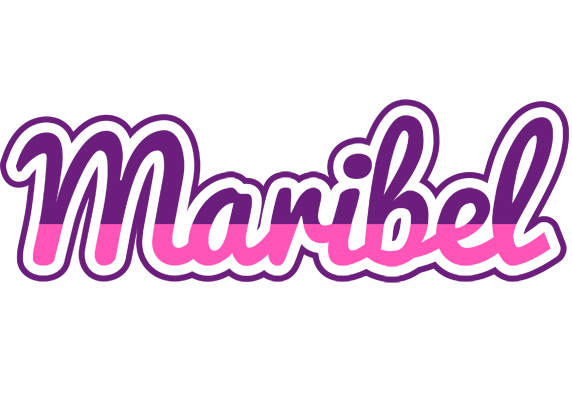 Maribel cheerful logo