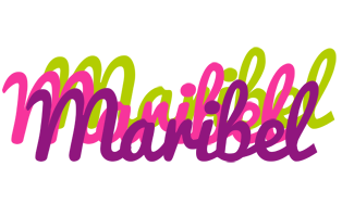 Maribel flowers logo