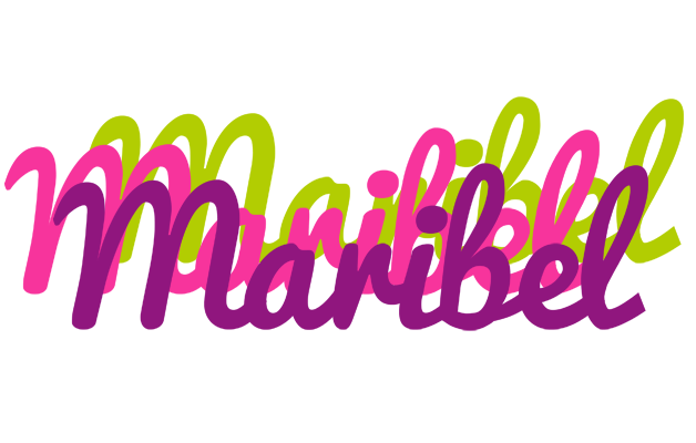Maribel flowers logo