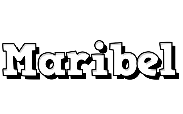 Maribel snowing logo