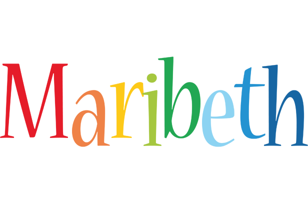 Maribeth birthday logo