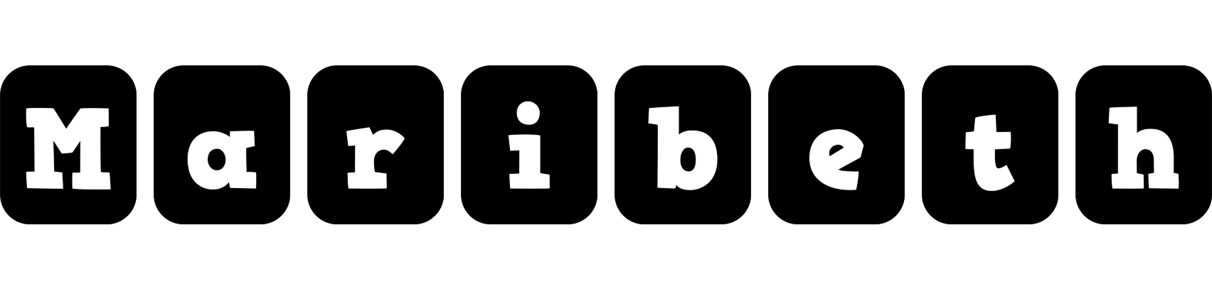 Maribeth box logo