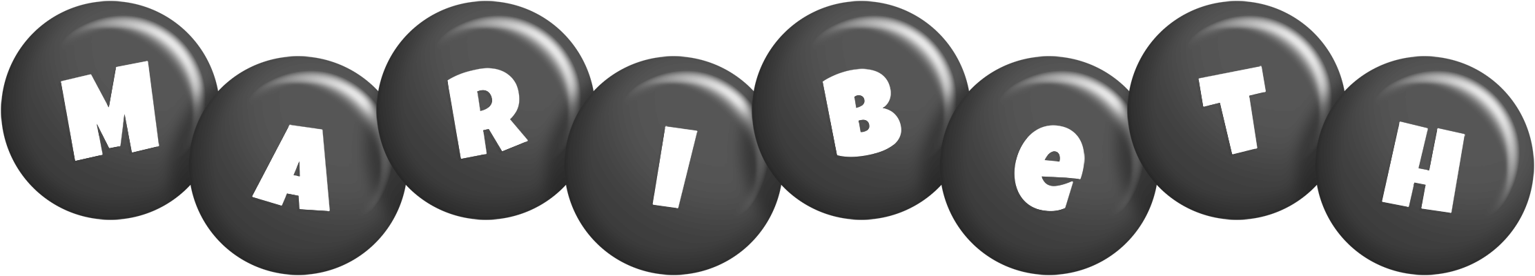 Maribeth candy-black logo