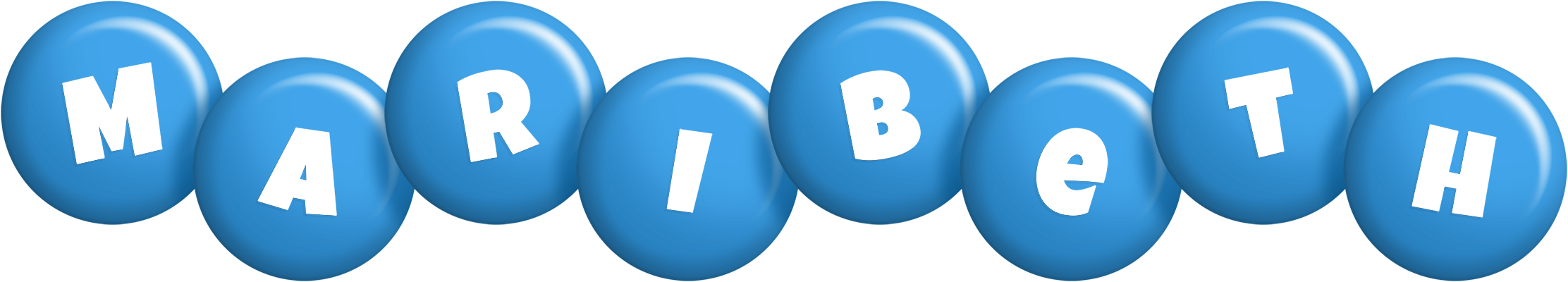 Maribeth candy-blue logo
