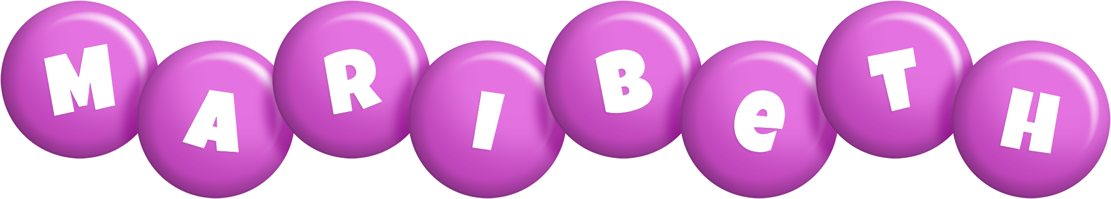 Maribeth candy-purple logo