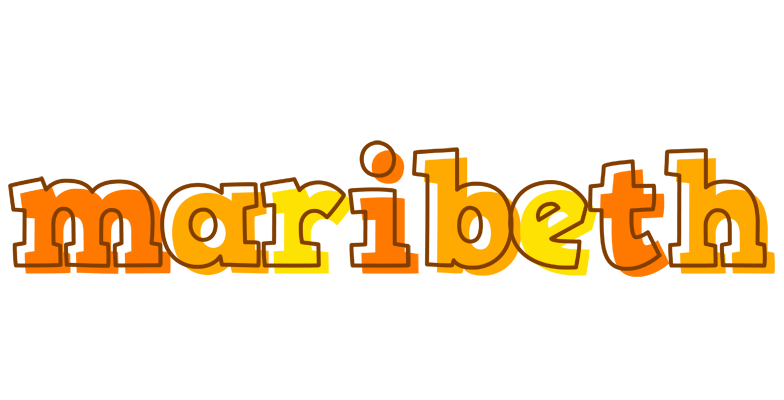 Maribeth desert logo