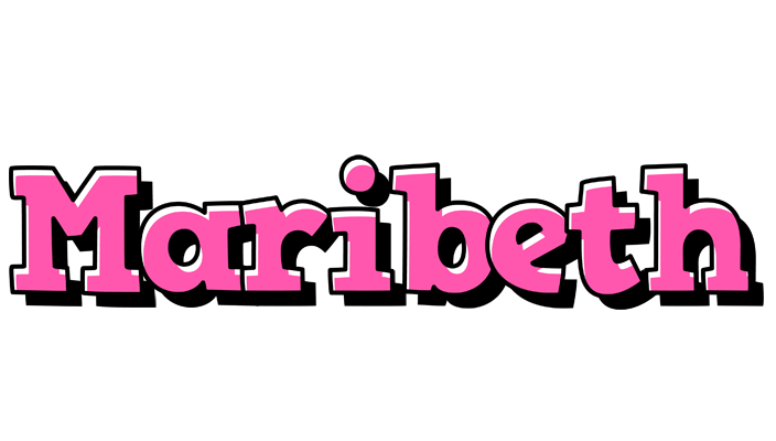 Maribeth girlish logo