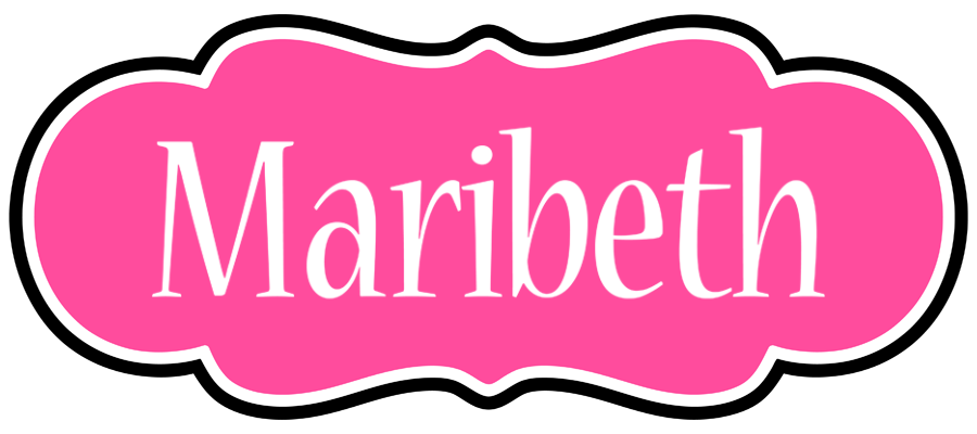 Maribeth invitation logo