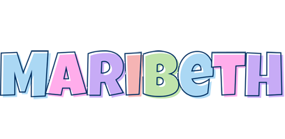 Maribeth pastel logo