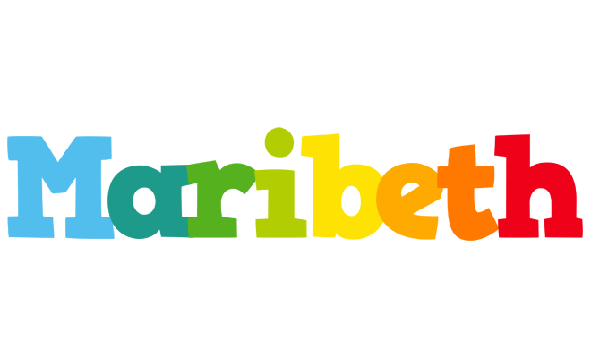 Maribeth rainbows logo