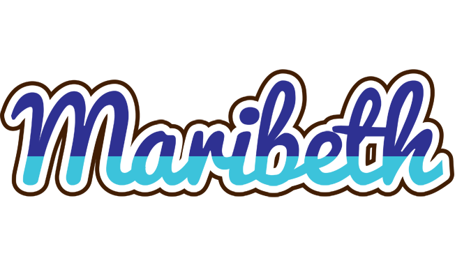 Maribeth raining logo