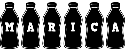 Marica bottle logo