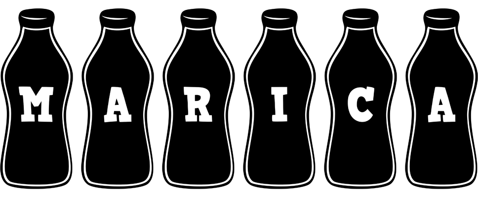 Marica bottle logo