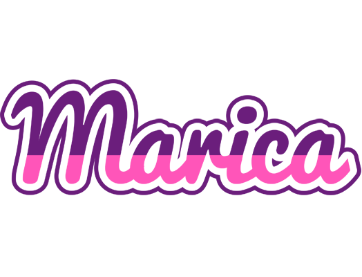 Marica cheerful logo