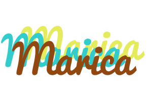 Marica cupcake logo