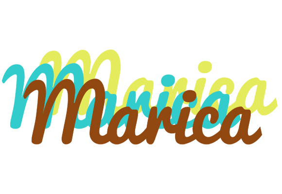 Marica cupcake logo