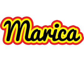 Marica flaming logo