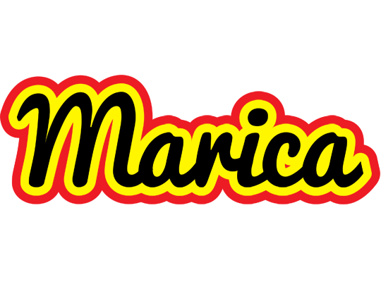 Marica flaming logo