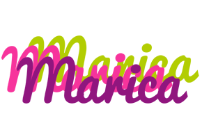 Marica flowers logo