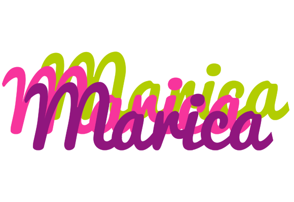 Marica flowers logo