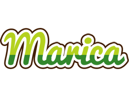 Marica golfing logo