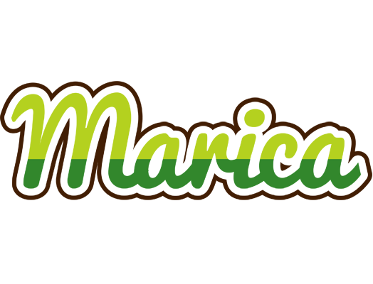Marica golfing logo