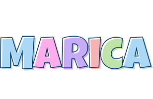 Marica pastel logo