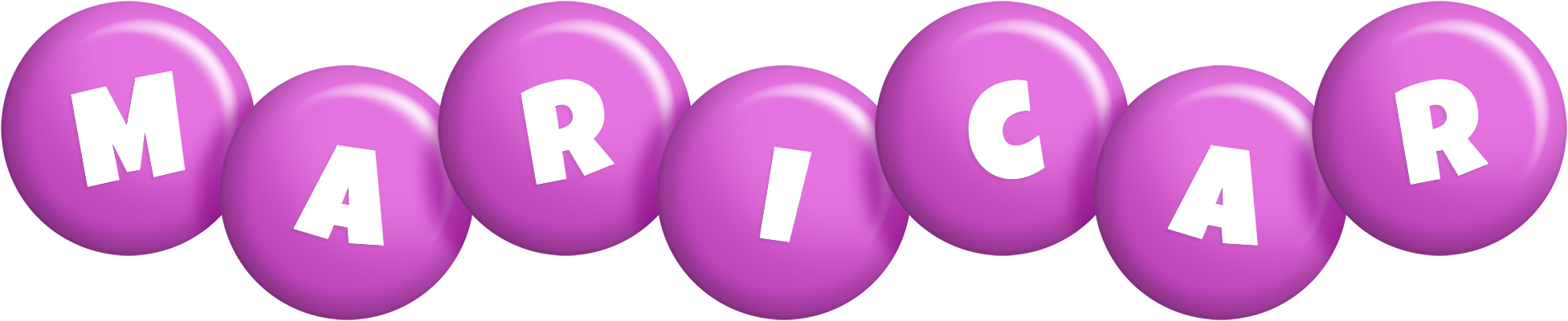 Maricar candy-purple logo