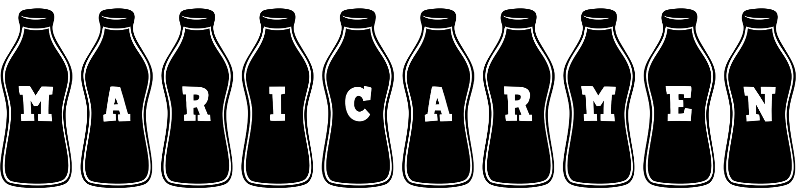 Maricarmen bottle logo