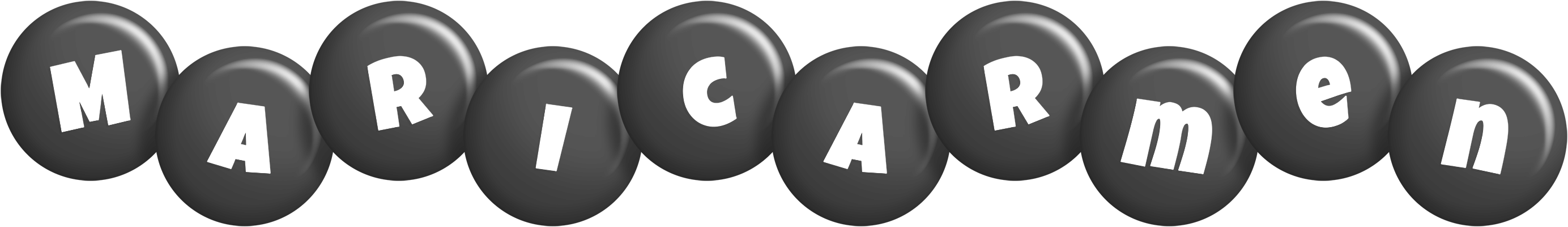 Maricarmen candy-black logo