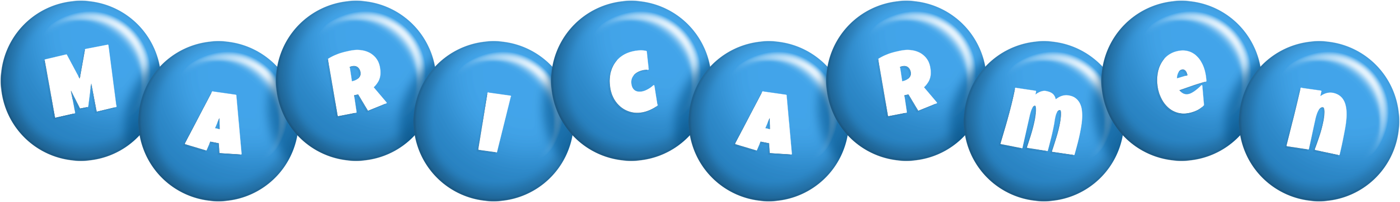 Maricarmen candy-blue logo