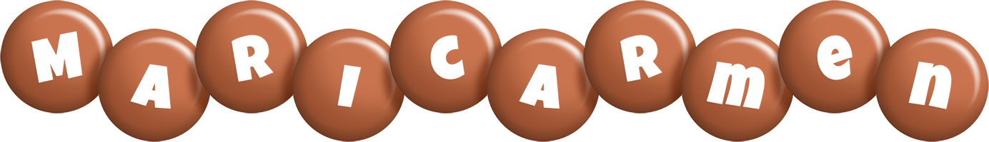 Maricarmen candy-brown logo