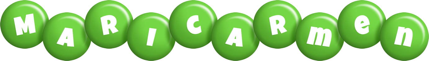 Maricarmen candy-green logo