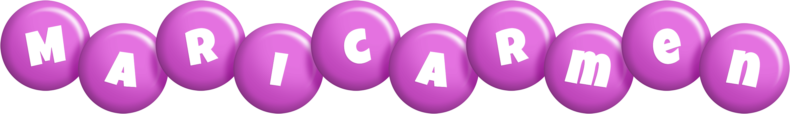 Maricarmen candy-purple logo