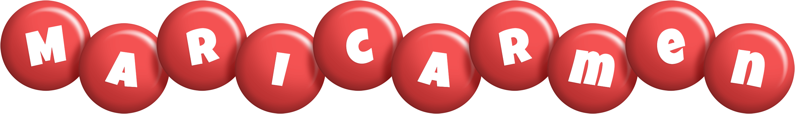 Maricarmen candy-red logo