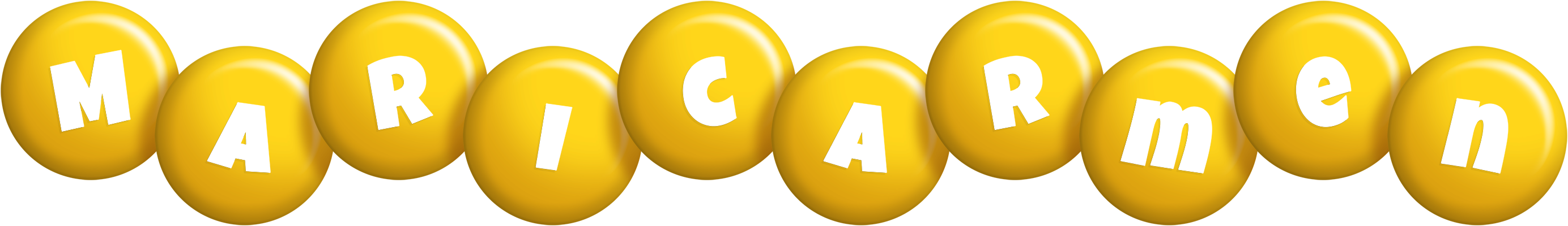 Maricarmen candy-yellow logo