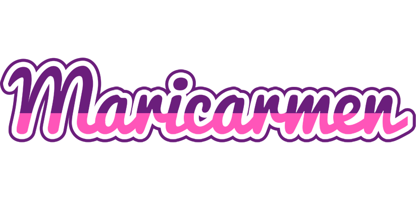 Maricarmen cheerful logo