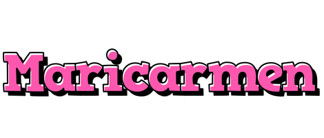 Maricarmen girlish logo