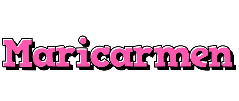 Maricarmen girlish logo
