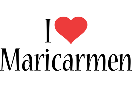 Maricarmen i-love logo